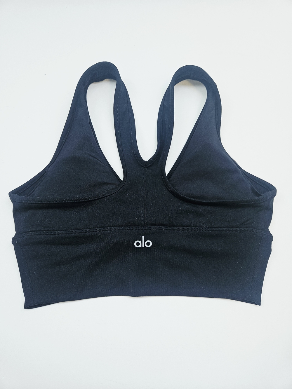 Alo Yoga Black Sunny Strappy Sports Bra Size S